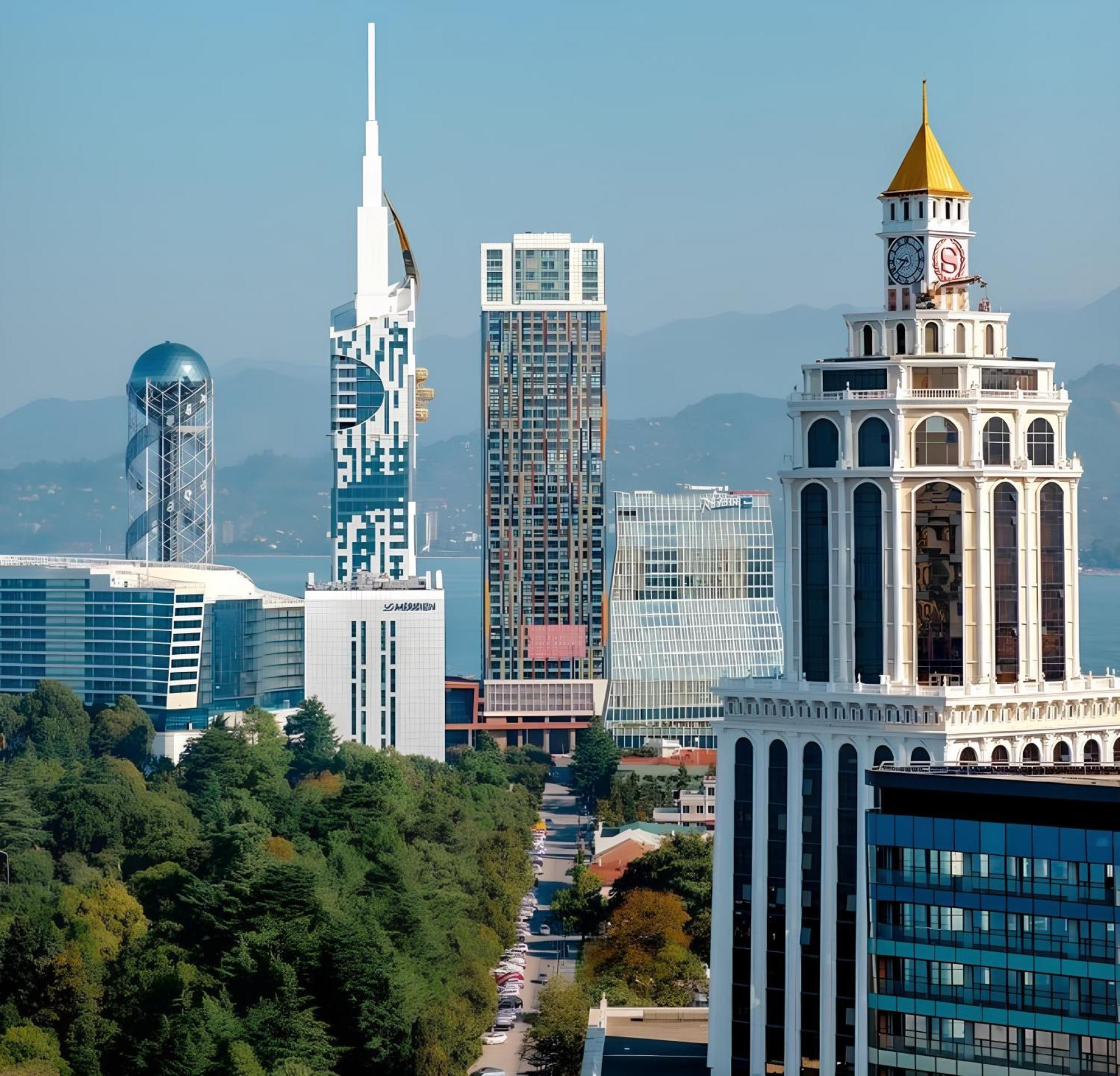 Orbi City Sea View Aparthotel Batumi Exterior foto